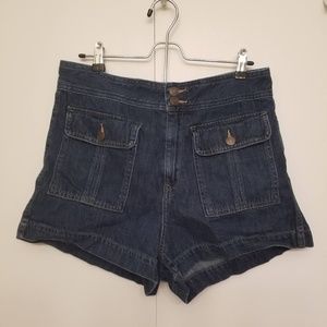 5/$25 Gap High Waist Denim/Jean Shorts